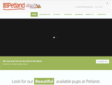 Tablet Screenshot of petlandpittsburghmills.com